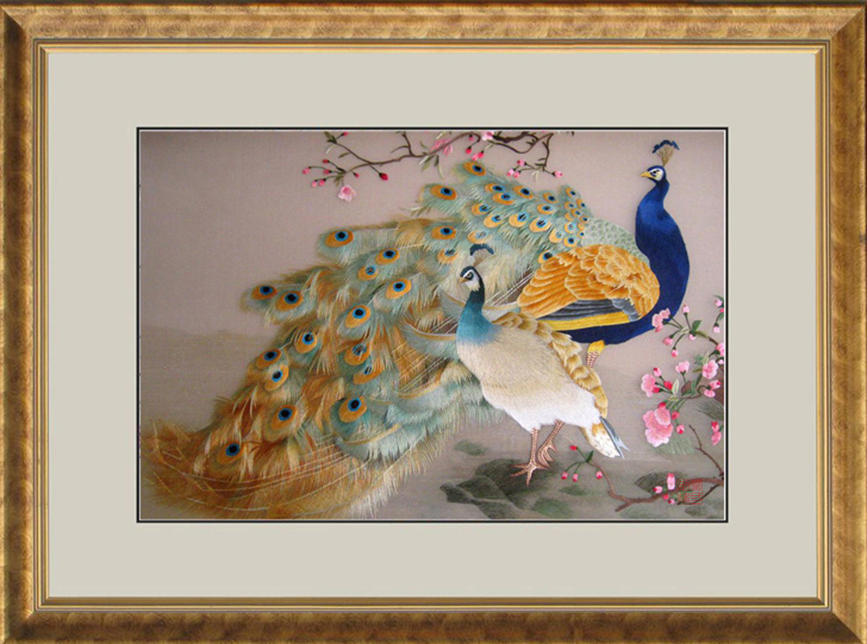 71053-gold framed