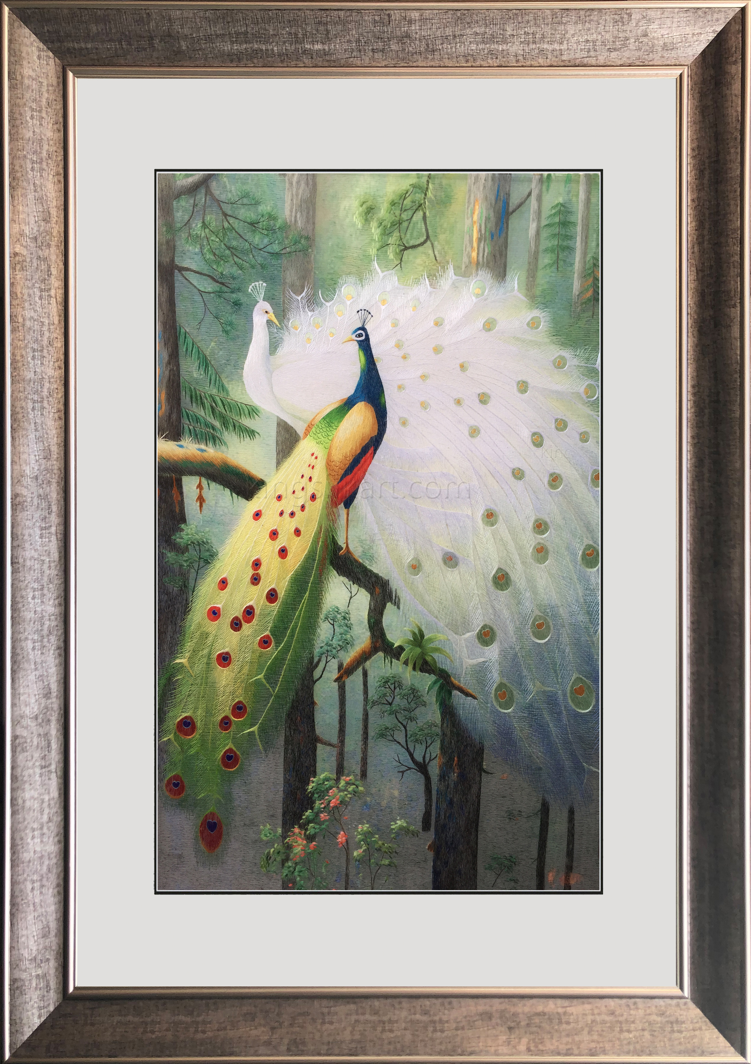 71077 50x80cm gold frame