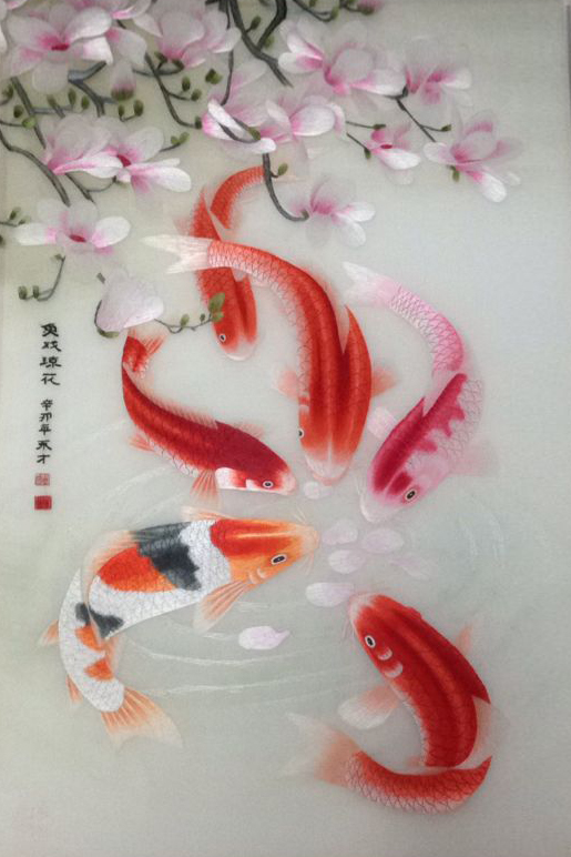 72024 6 fish under maganolia