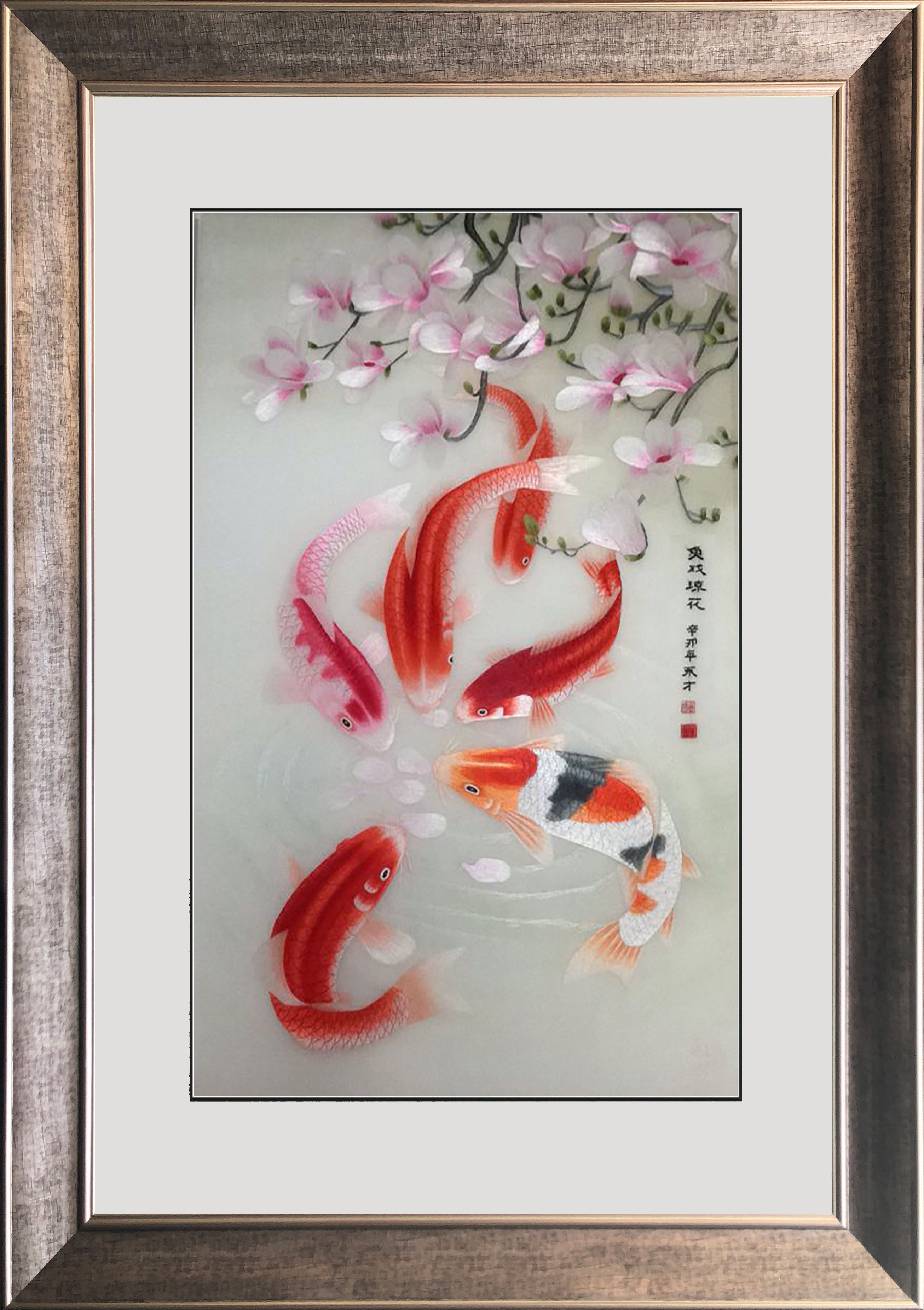 72124 50x80cm gold frame
