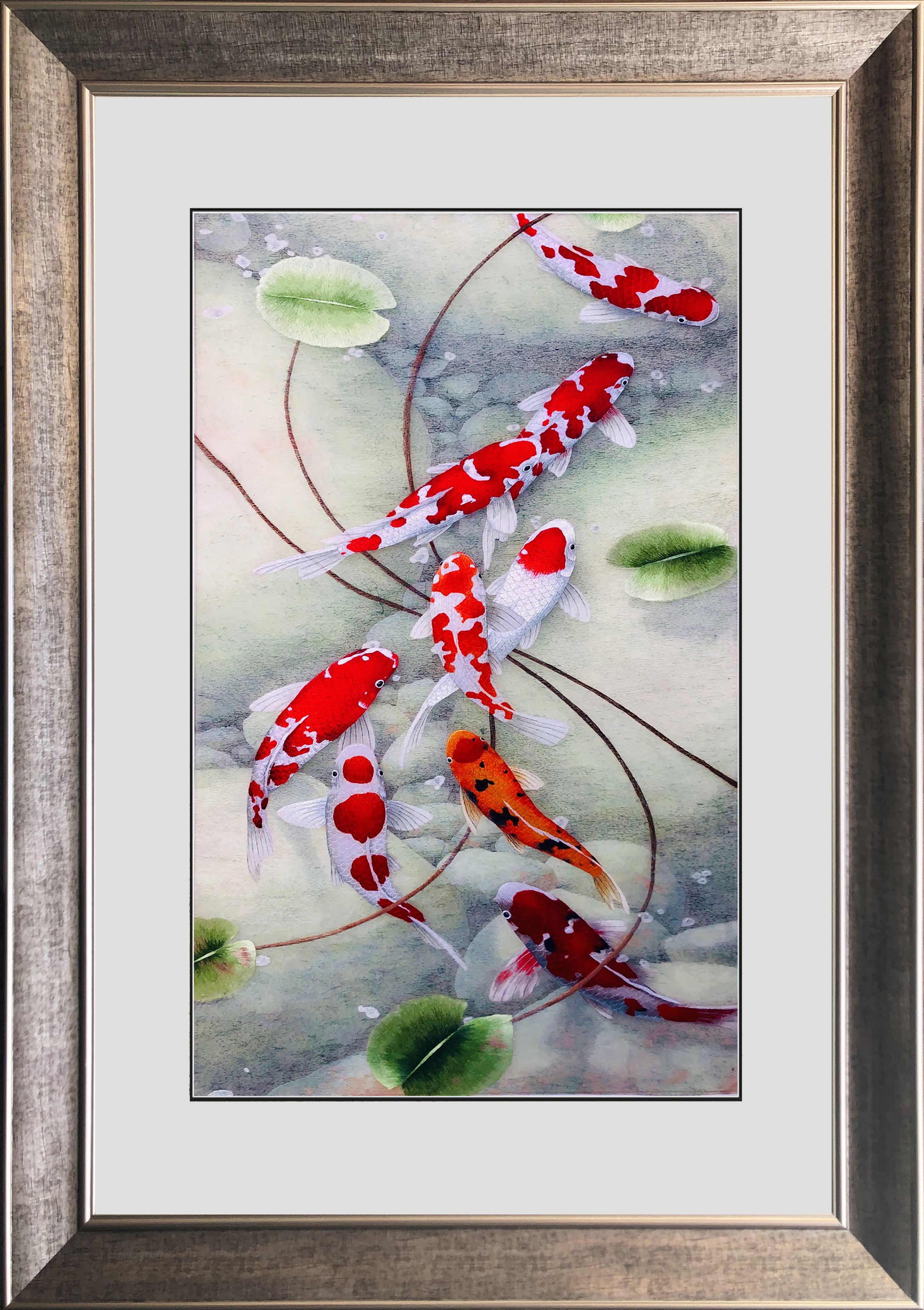 72126 50x80cm gold frame