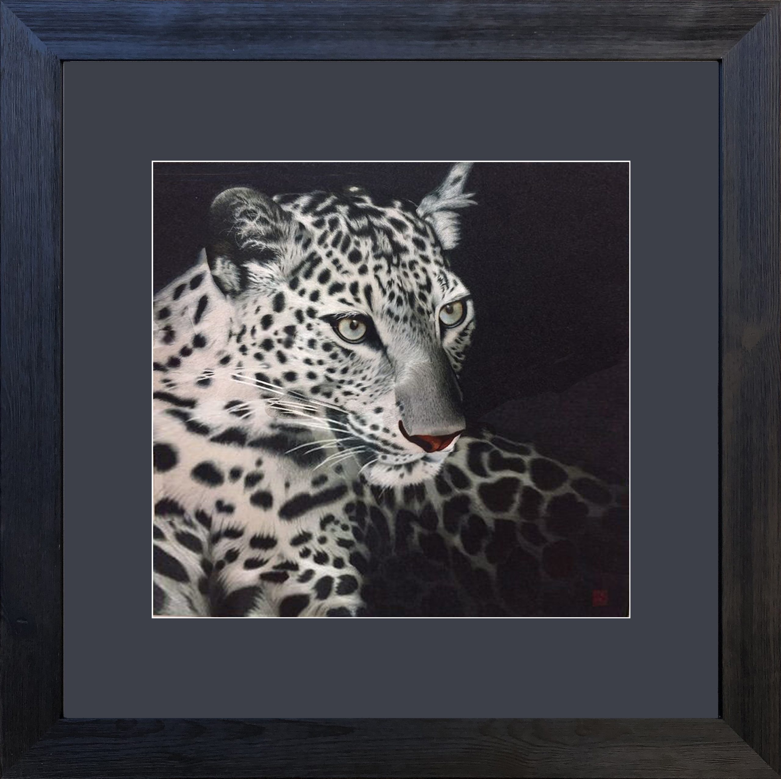74123 6060 60x60cm museum black frame