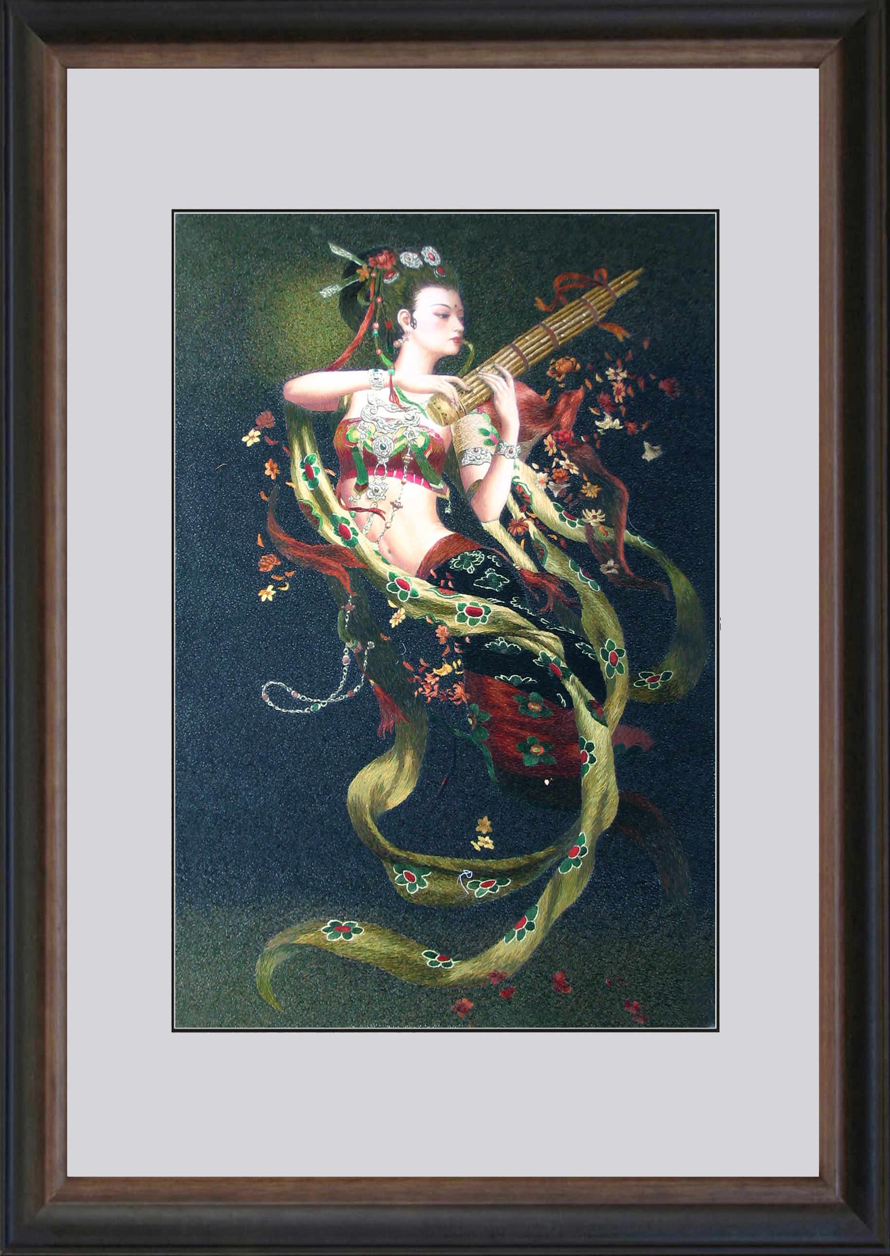 75015 50x80cm master brown frame