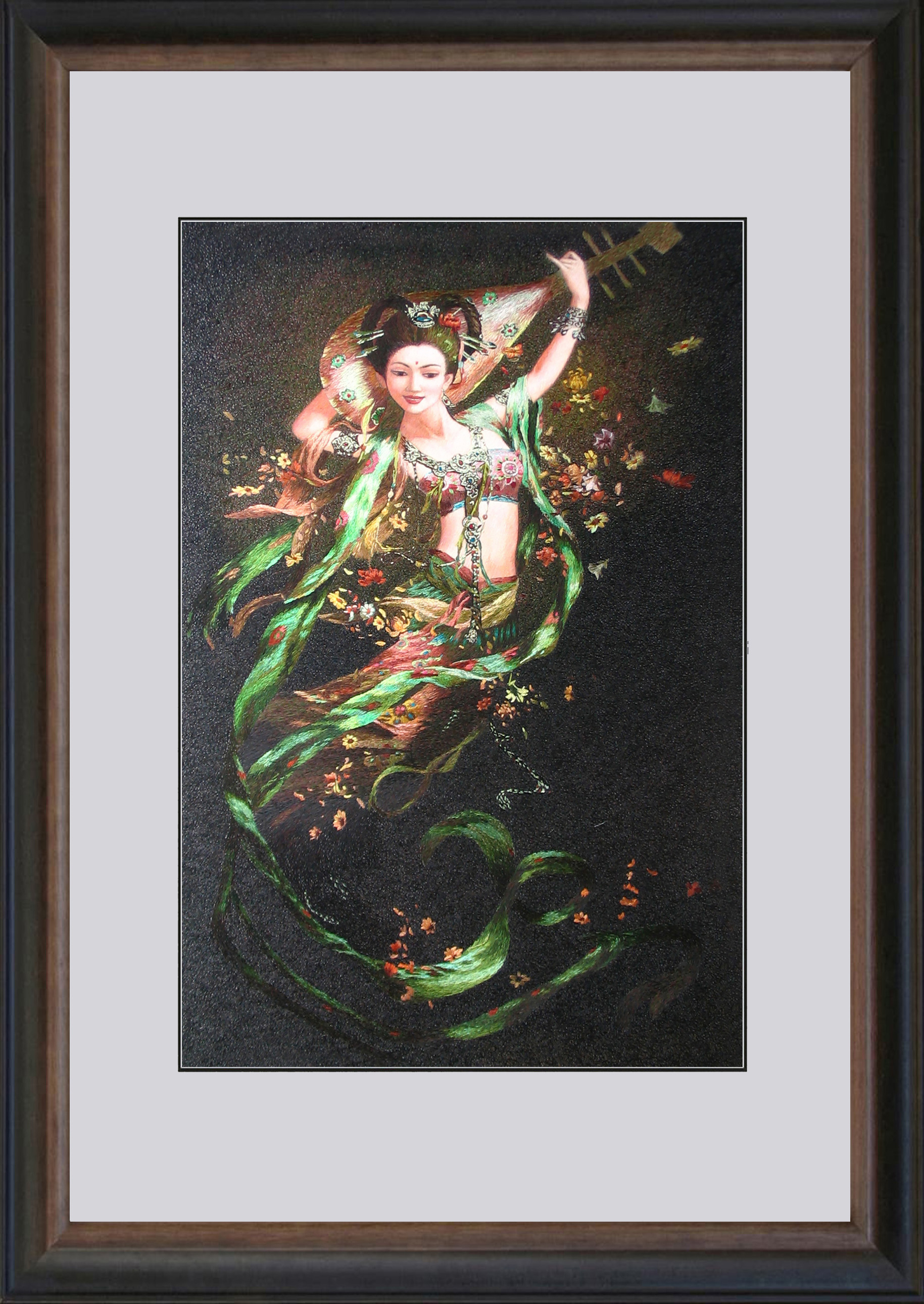 75023 50x80cm master brown frame