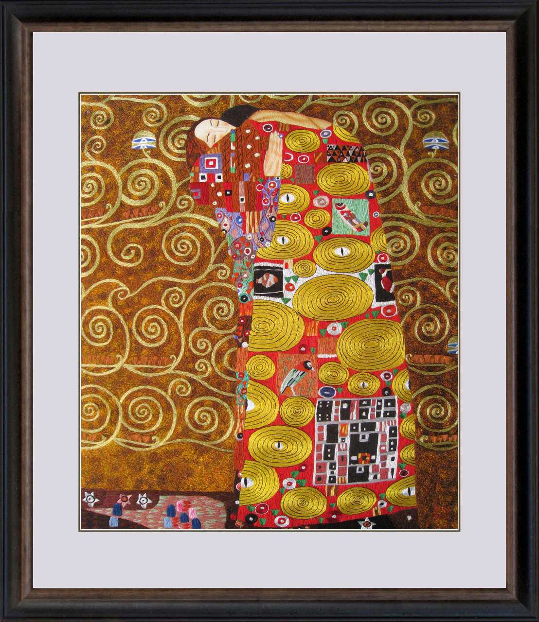75033 60x70cm master brown frame