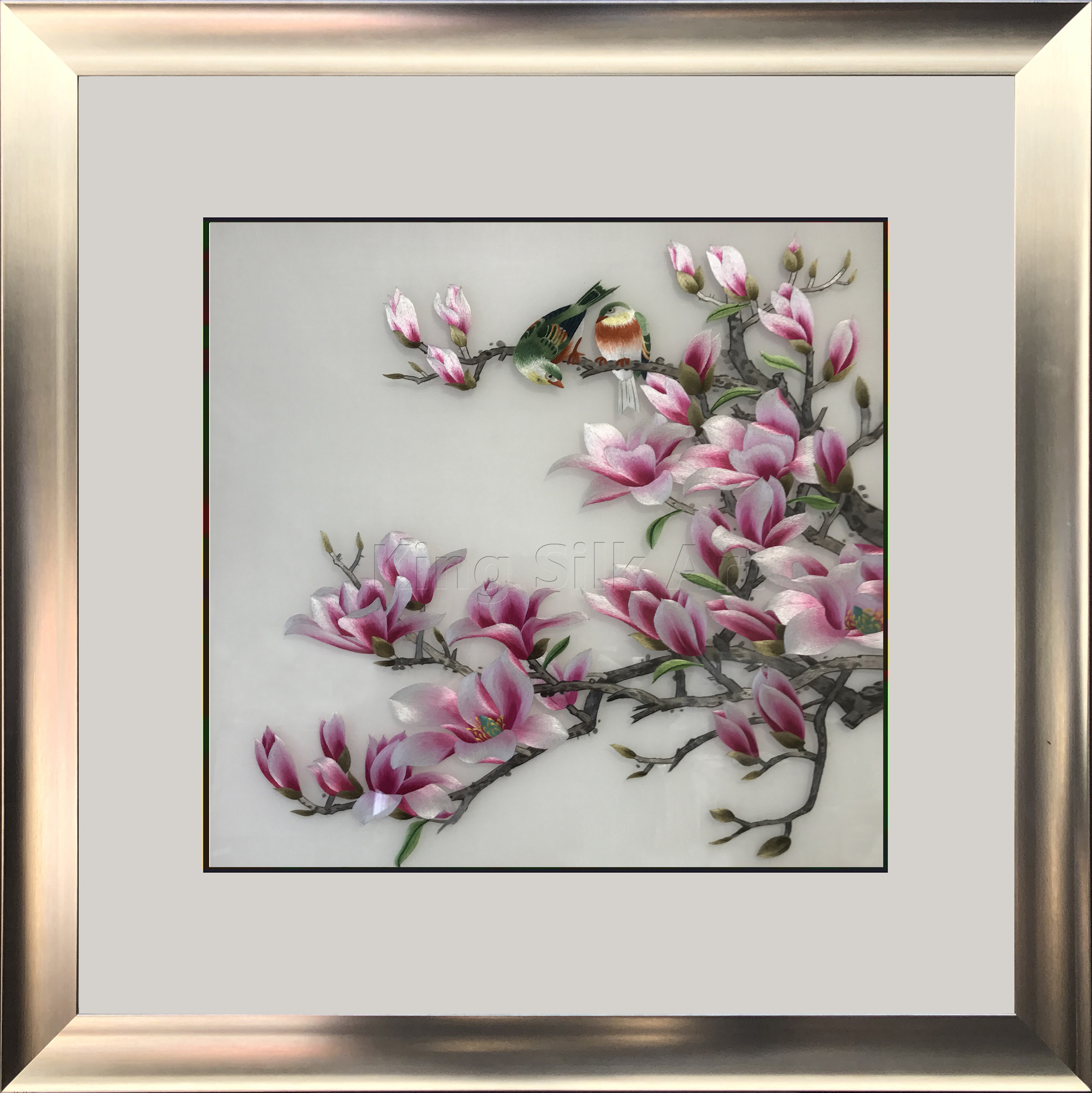 76091-watermark 50x50cm silver frame