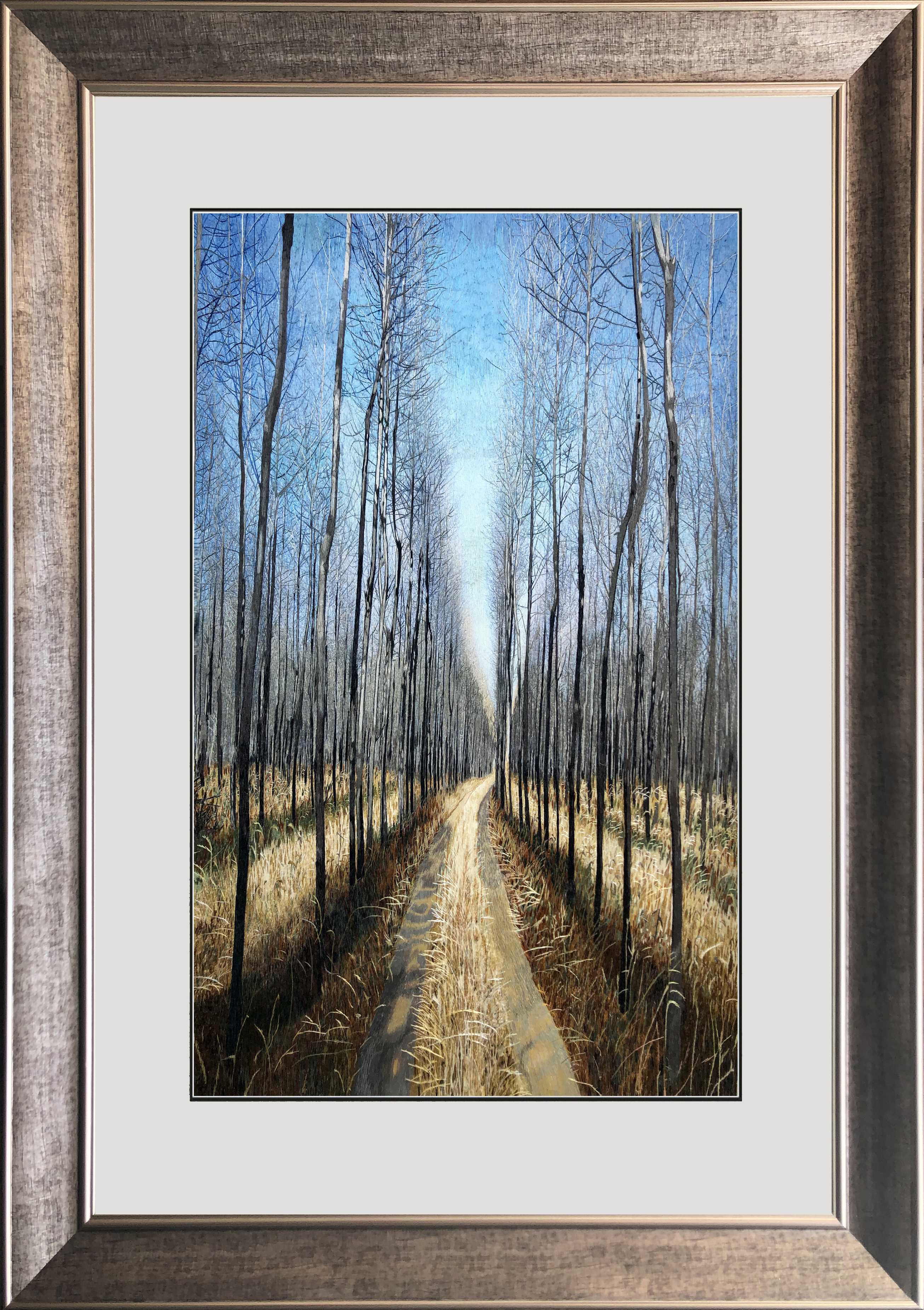 77299 50x80cm gold frame