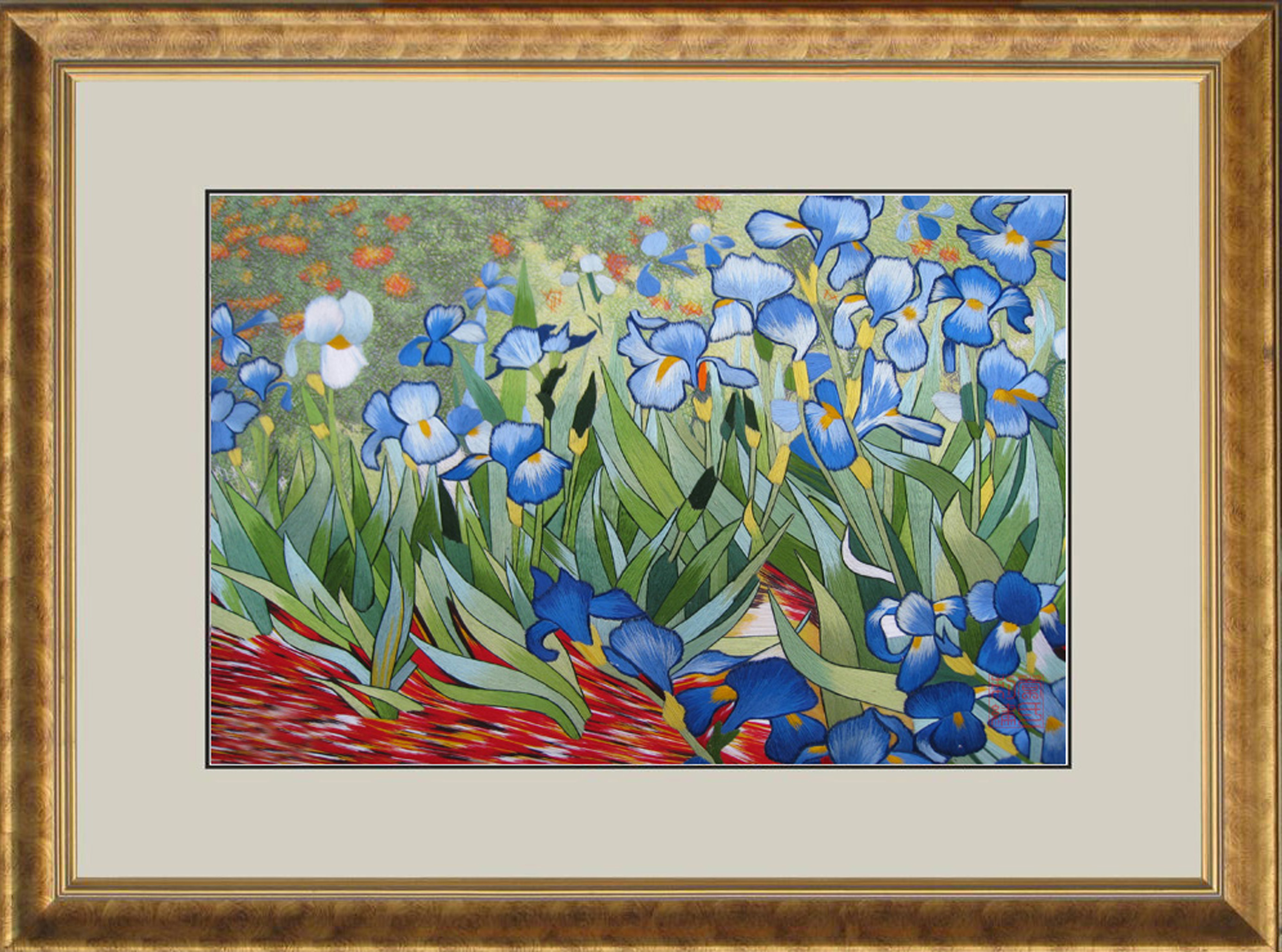 86046-gold framed