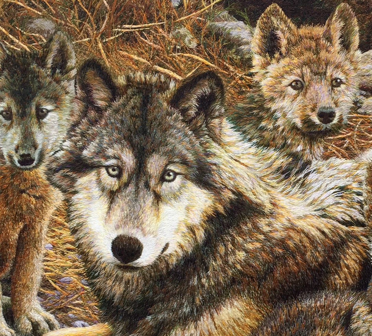 Wolf Family - Image 3